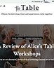 A Review of Alice&rsquo;s Table Workshops_Image