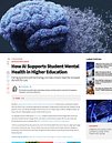 How AI Supports Student Mental Health in Higher Education